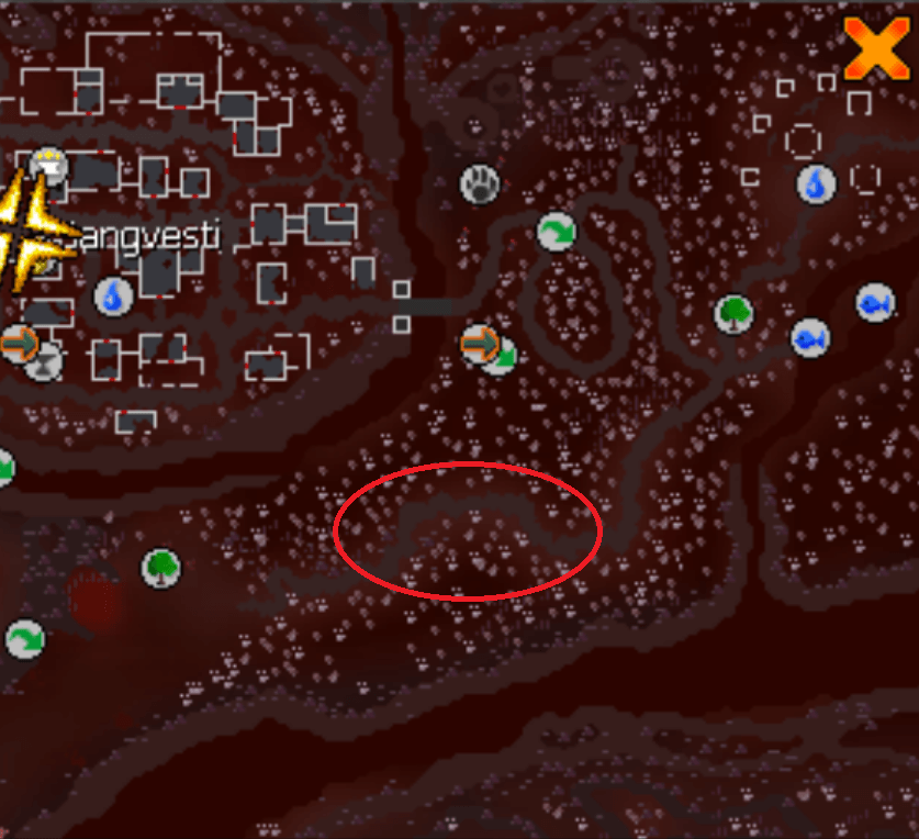 OSRS Maggot King location map