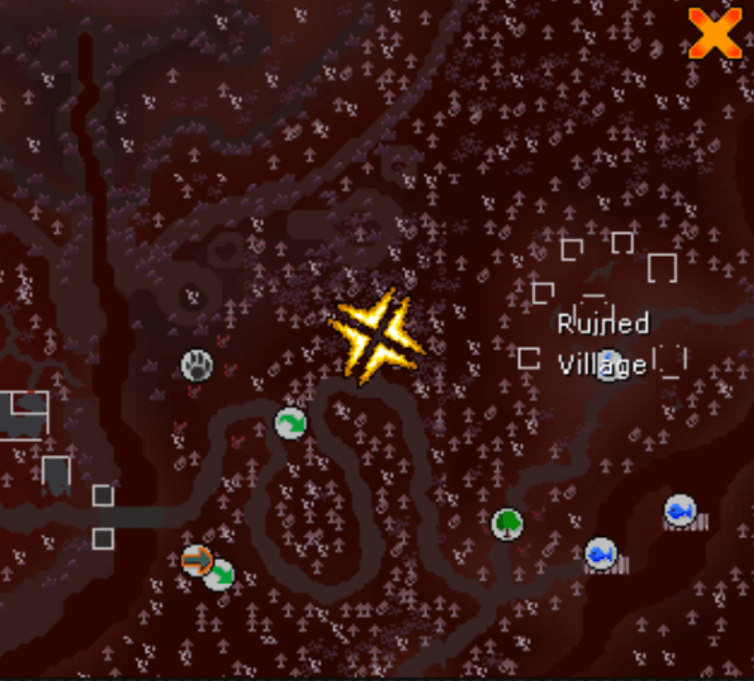 OSRS Maggot King lair route