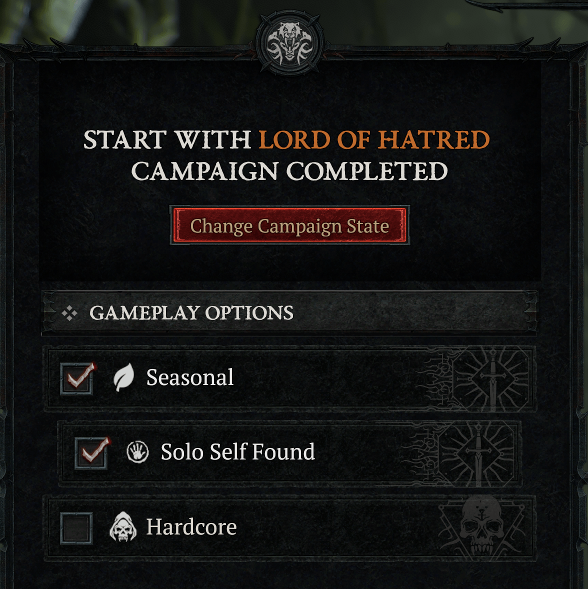 Diablo 4 Start Solo Self-Found