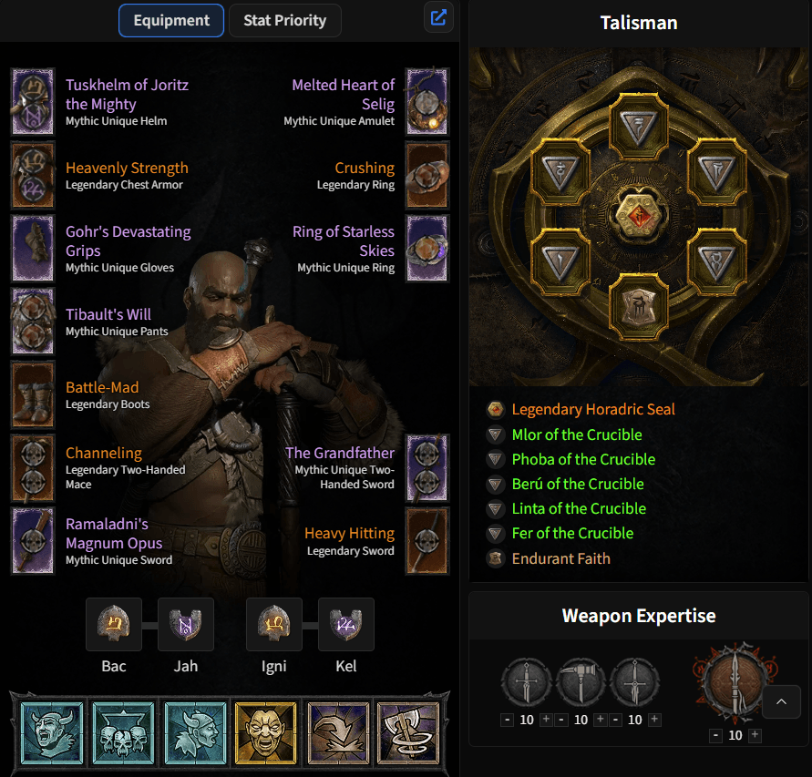 Diablo 4 Whirlwind Barbarian