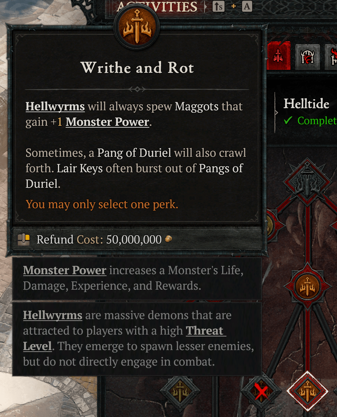 Diablo 4 Writhe Rot
