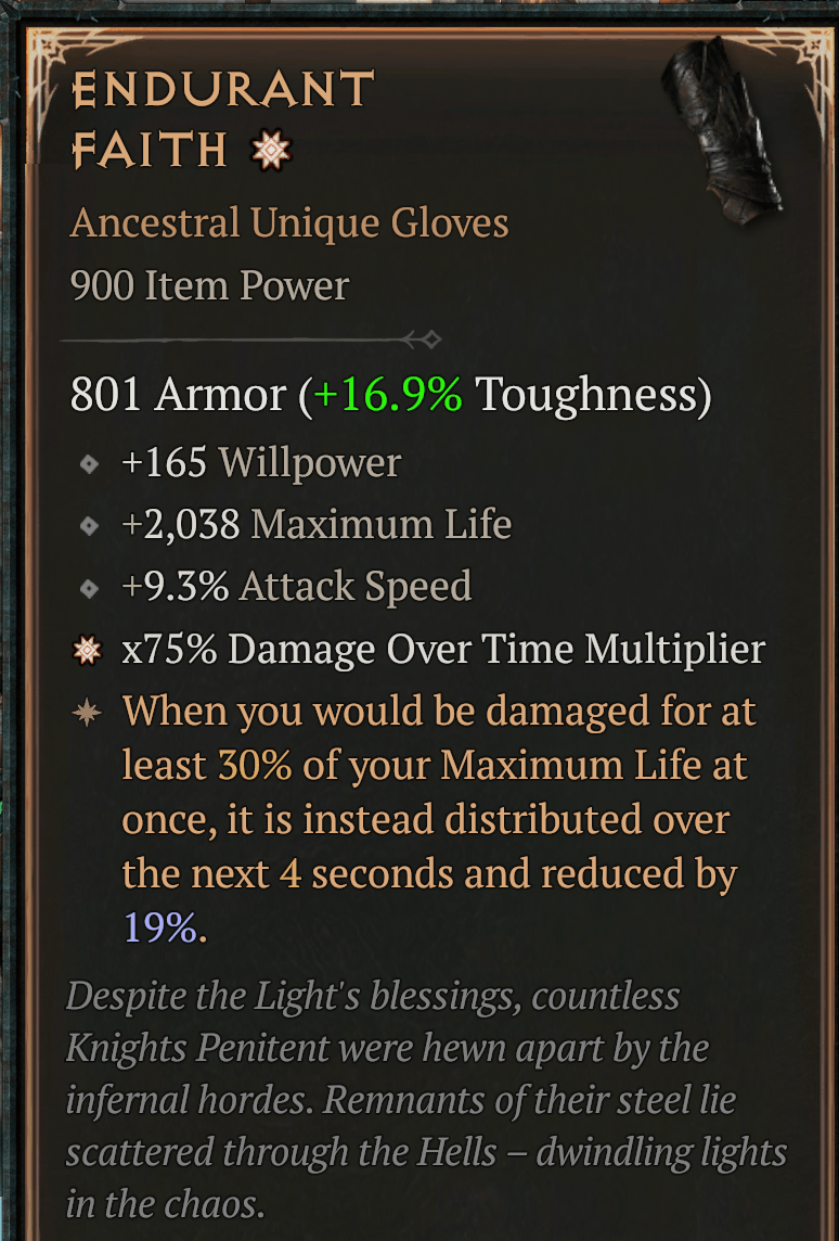 D4 Unique Endurant Faith