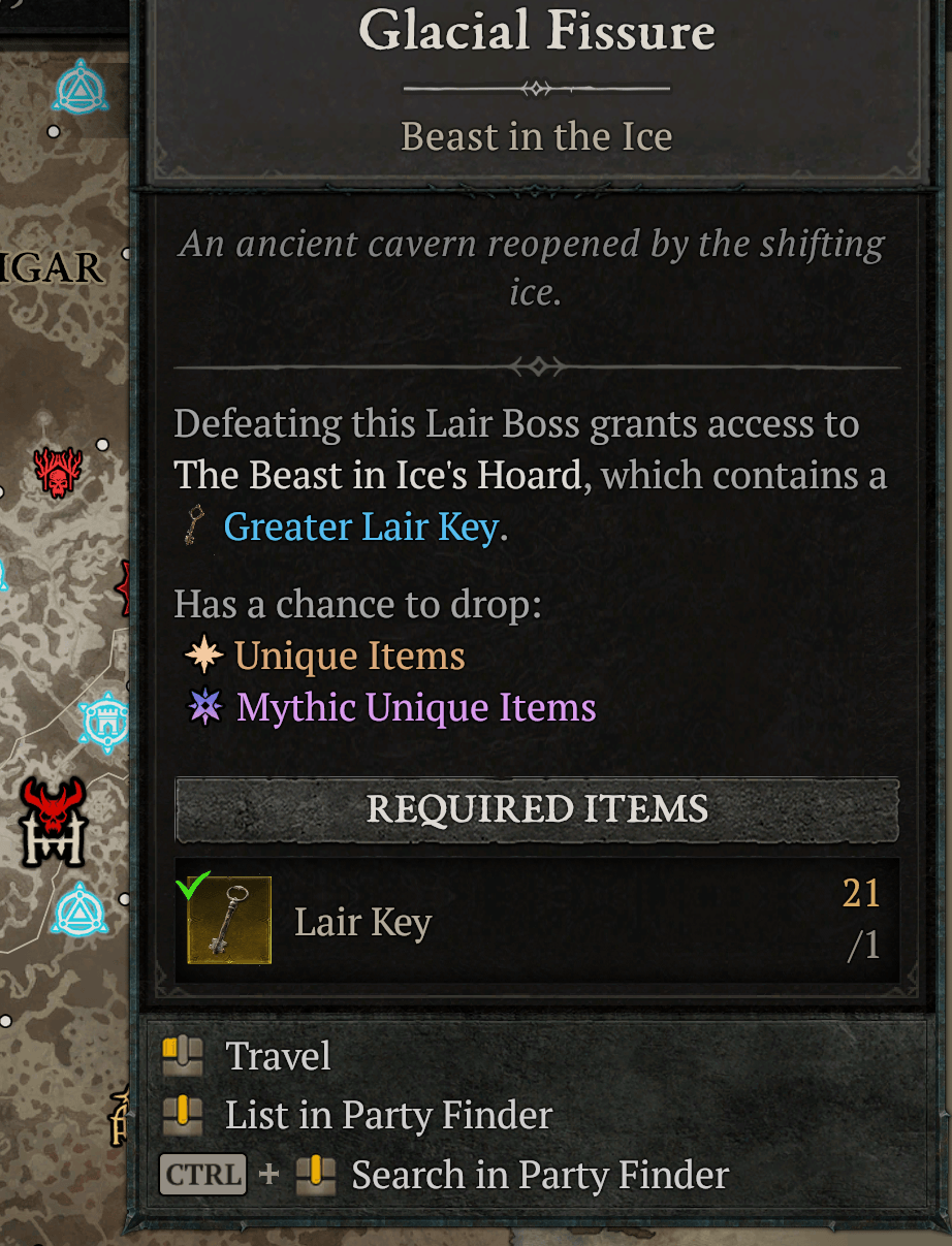 Diablo 4 Beast in the Ice loot