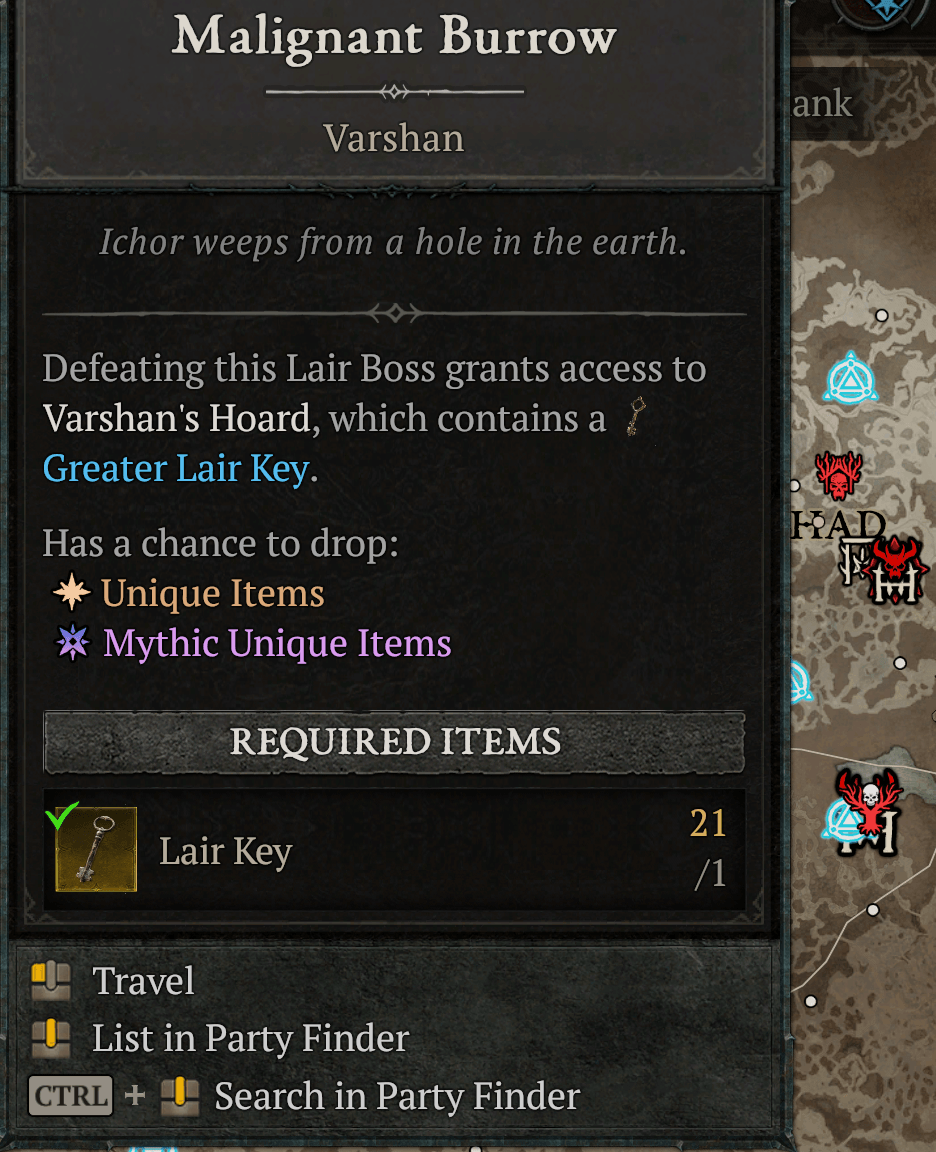 Diablo 4 Varshan loot
